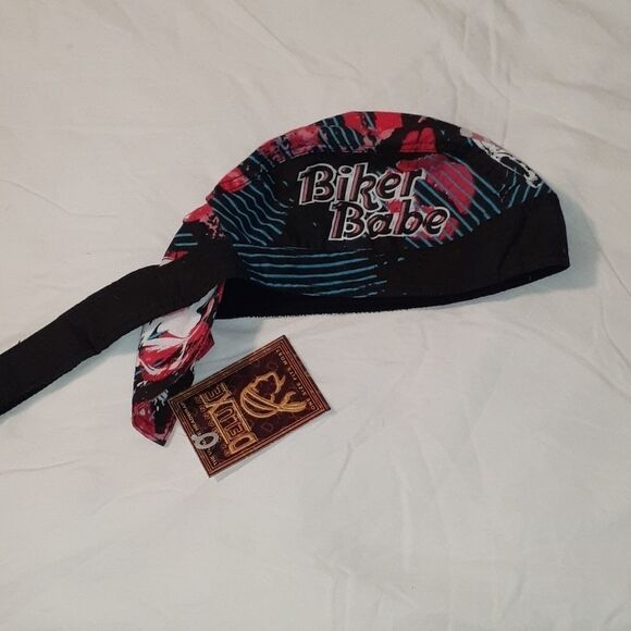 NEW Danbanna Biker Babe Headwrap Harley-Davidson‎ - Picture 5 of 5